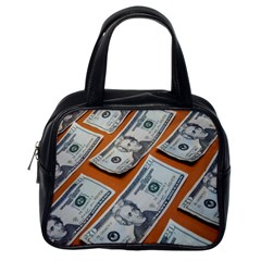 Money Pattern Classic Handbag (one Side) by artworkshop