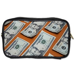 Money Pattern Toiletries Bag (one Side) by artworkshop