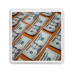 Money Pattern Memory Card Reader (square) by artworkshop