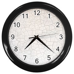 Pattern Abstrakwallpaper Wall Clock (black) by artworkshop