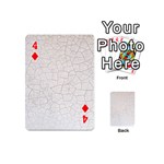 Pattern Abstrakwallpaper Playing Cards 54 Designs (Mini) Front - Diamond4