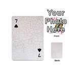 Pattern Abstrakwallpaper Playing Cards 54 Designs (Mini) Front - Spade7