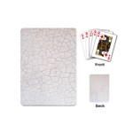 Pattern Abstrakwallpaper Playing Cards Single Design (Mini) Back