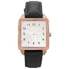 Pattern Abstrakwallpaper Rose Gold Leather Watch  by artworkshop