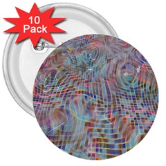 Pattern Texture Design 3  Buttons (10 Pack)  by artworkshop