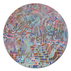 Pattern Texture Design Magnet 5  (round) by artworkshop