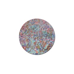 Pattern Texture Design Golf Ball Marker by artworkshop