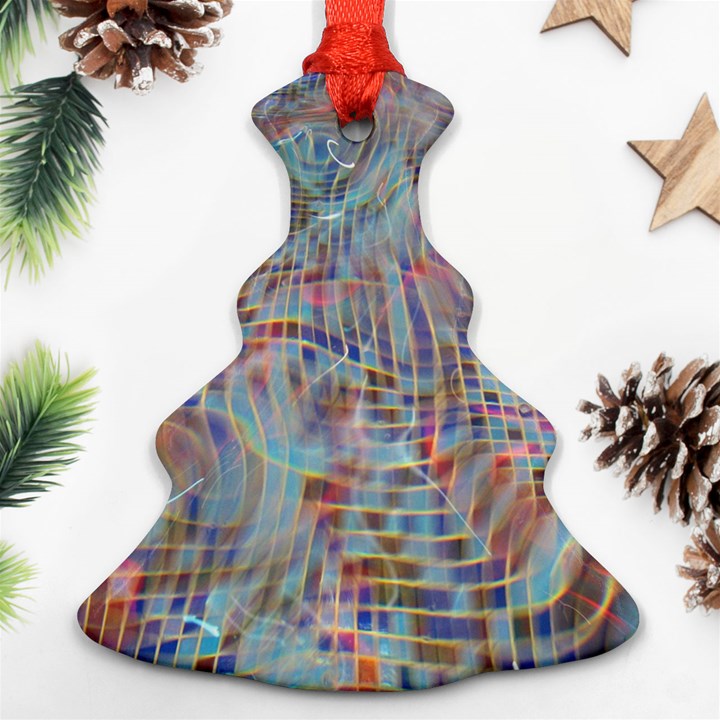 Pattern Texture Design Ornament (Christmas Tree) 