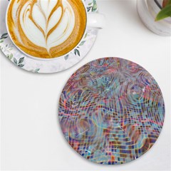 Pattern Texture Design Uv Print Round Tile Coaster by artworkshop