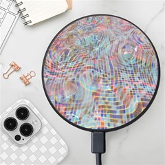 Pattern Texture Design Wireless Fast Charger(black)