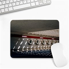 Patterned Tunnels On The Concrete Wall Small Mousepad by artworkshop