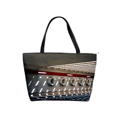 Patterned Tunnels On The Concrete Wall Classic Shoulder Handbag by artworkshop