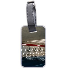 Patterned Tunnels On The Concrete Wall Luggage Tag (two Sides) by artworkshop