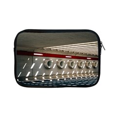 Patterned Tunnels On The Concrete Wall Apple Ipad Mini Zipper Cases by artworkshop