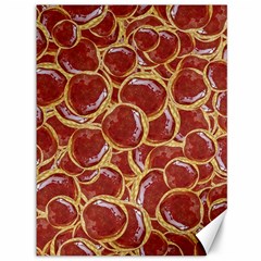 Cookies With Strawberry Jam Motif Pattern Canvas 36  X 48  by dflcprintsclothing