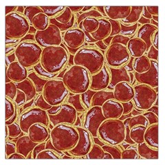 Cookies With Strawberry Jam Motif Pattern Square Satin Scarf (36  X 36 ) by dflcprintsclothing