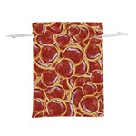 Cookies With Strawberry Jam Motif Pattern Lightweight Drawstring Pouch (S) Front