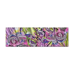 Abstract Intarsio Sticker (bumper) by kaleidomarblingart