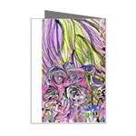 Abstract intarsio Mini Greeting Card Right