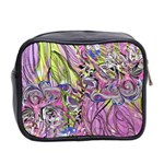 Abstract intarsio Mini Toiletries Bag (Two Sides) Back