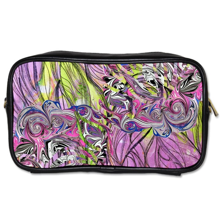 Abstract intarsio Toiletries Bag (Two Sides)