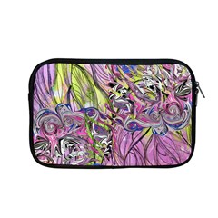 Abstract Intarsio Apple Macbook Pro 13  Zipper Case by kaleidomarblingart