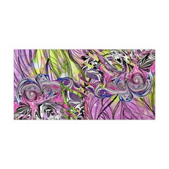 Abstract Intarsio Yoga Headband by kaleidomarblingart