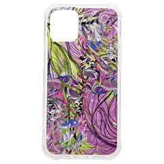 Abstract Intarsio Iphone 12 Mini Tpu Uv Print Case	 by kaleidomarblingart