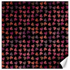 Mixed Colors Flowers Motif Pattern Canvas 12  X 12  by dflcprintsclothing