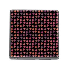 Mixed Colors Flowers Motif Pattern Memory Card Reader (square 5 Slot) by dflcprintsclothing