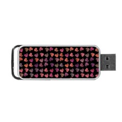 Mixed Colors Flowers Motif Pattern Portable Usb Flash (two Sides) by dflcprintsclothing