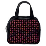 Mixed Colors Flowers Motif Pattern Classic Handbag (Two Sides) Back