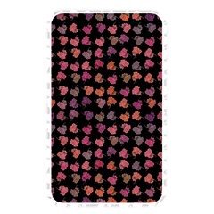 Mixed Colors Flowers Motif Pattern Memory Card Reader (rectangular)