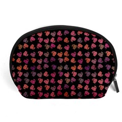 Mixed Colors Flowers Motif Pattern Accessory Pouch (large)