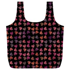 Mixed Colors Flowers Motif Pattern Full Print Recycle Bag (xxxl) by dflcprintsclothing