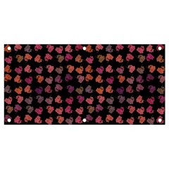 Mixed Colors Flowers Motif Pattern Banner And Sign 4  X 2 