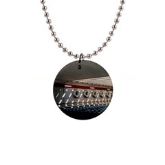 Patterned Tunnels On The Concrete Wall 1  Button Necklace by artworkshop