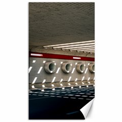 Patterned Tunnels On The Concrete Wall Canvas 40  X 72  by artworkshop