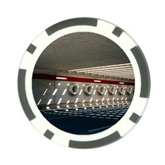 Patterned Tunnels On The Concrete Wall Poker Chip Card Guard (10 Pack) by artworkshop