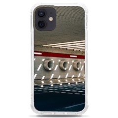 Patterned Tunnels On The Concrete Wall Iphone 12 Mini Tpu Uv Print Case	 by artworkshop