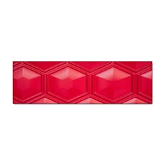 Red Textured Wall Sticker Bumper (100 Pack) by artworkshop