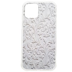 Plaster Background Floral Pattern Iphone 12 Pro Max Tpu Uv Print Case by artworkshop