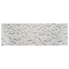 Plaster Background Floral Pattern Banner And Sign 9  X 3  by artworkshop