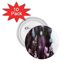 Purple Flower Pattern 1 75  Buttons (10 Pack) by artworkshop