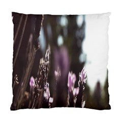 Purple Flower Pattern Standard Cushion Case (two Sides) by artworkshop