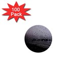 Rain On Glass Texture 1  Mini Buttons (100 pack)  Front