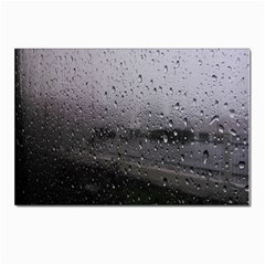 Rain On Glass Texture Postcards 5  X 7  (pkg Of 10) by artworkshop