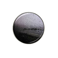 Rain On Glass Texture Hat Clip Ball Marker (4 Pack) by artworkshop