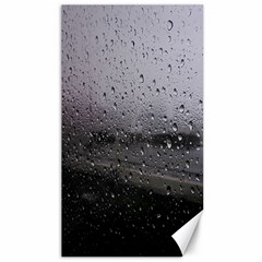 Rain On Glass Texture Canvas 40  X 72  by artworkshop