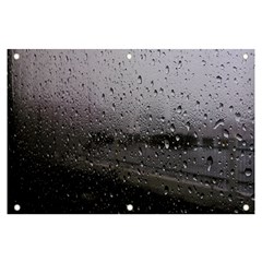 Rain On Glass Texture Banner And Sign 6  X 4  by artworkshop